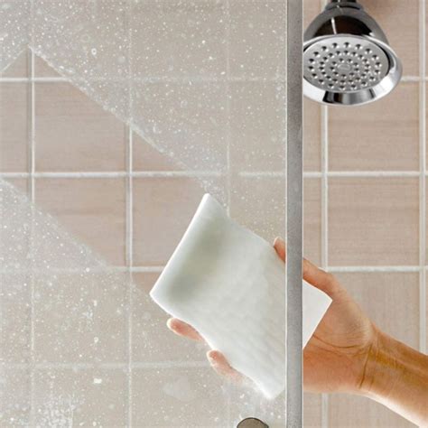 Banish Stains and Scuffs from Your Shower with a Magic Eraser